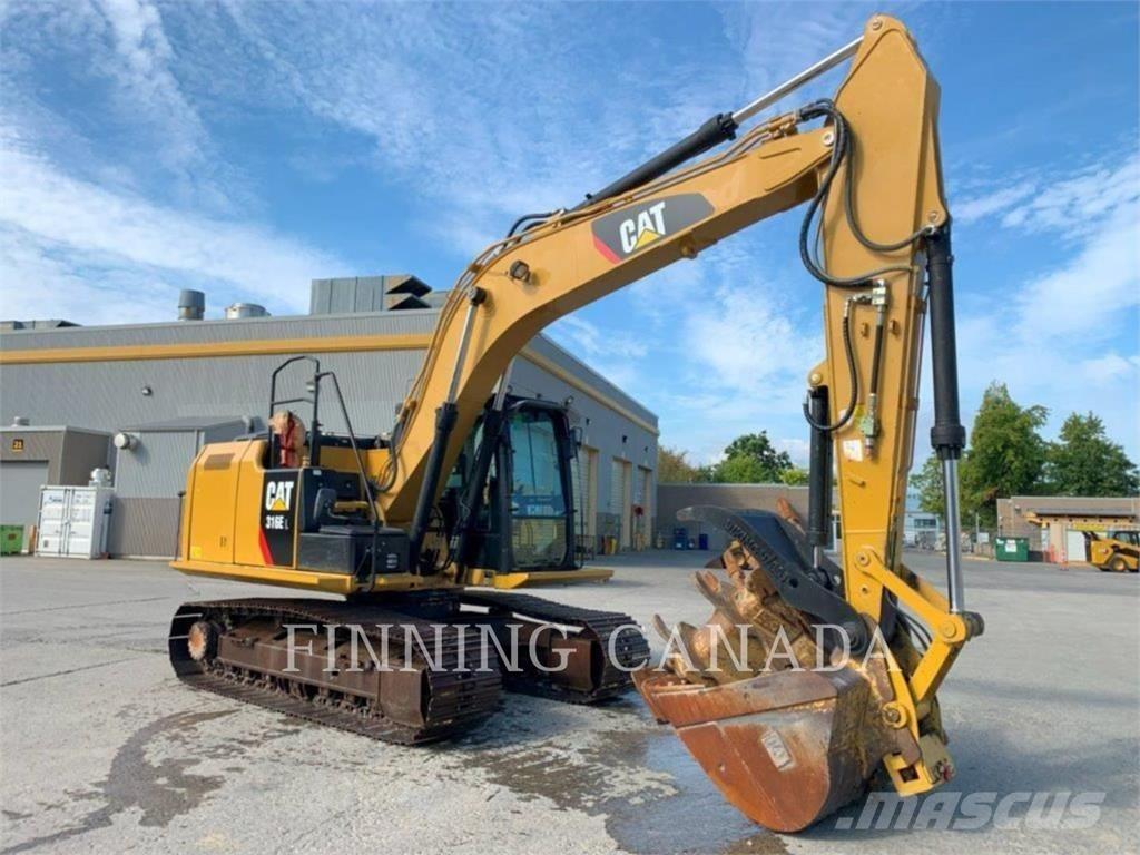 CAT 316E Roomikekskavaatorid