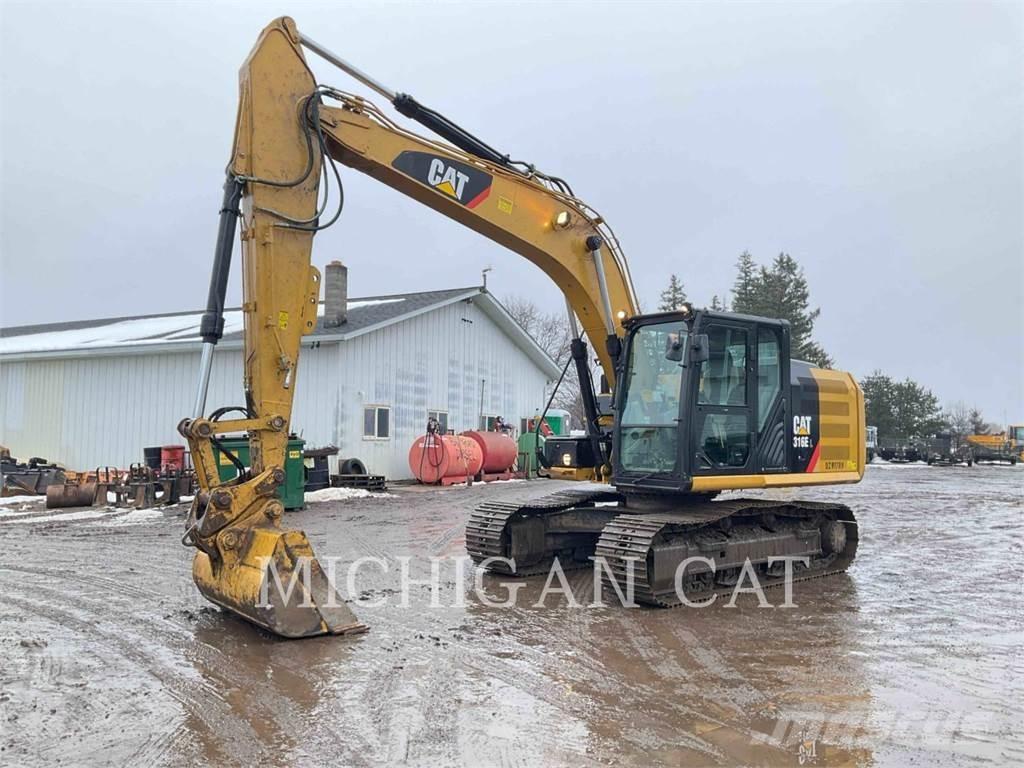 CAT 316EL Q Roomikekskavaatorid