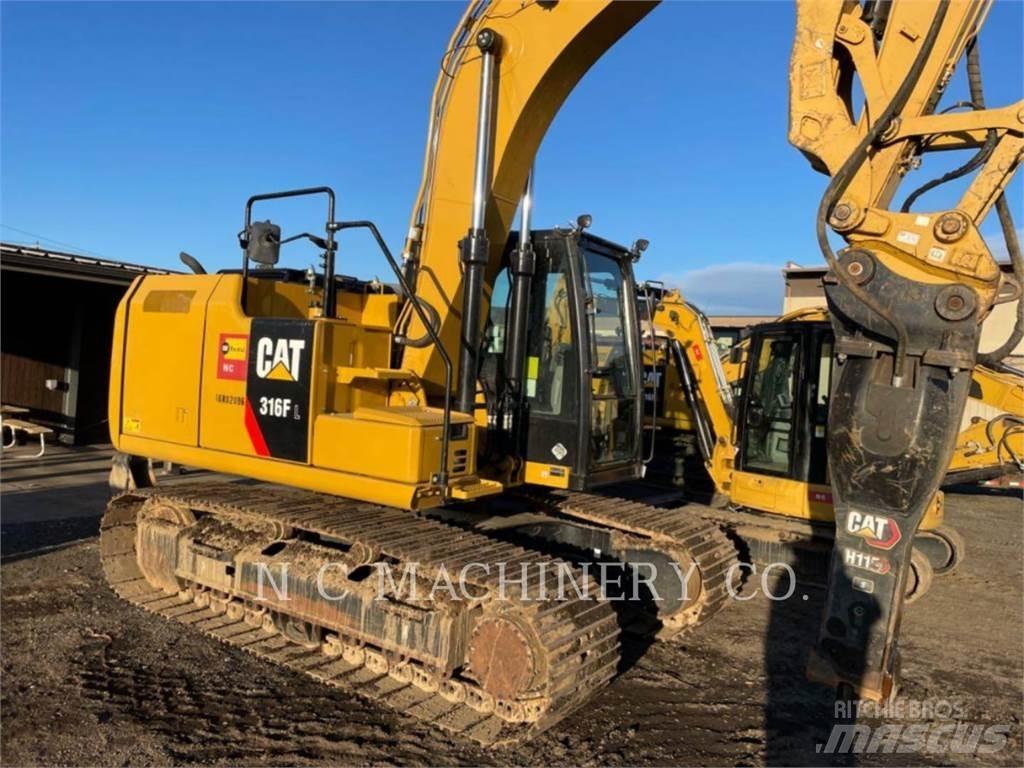 CAT 316F L Roomikekskavaatorid