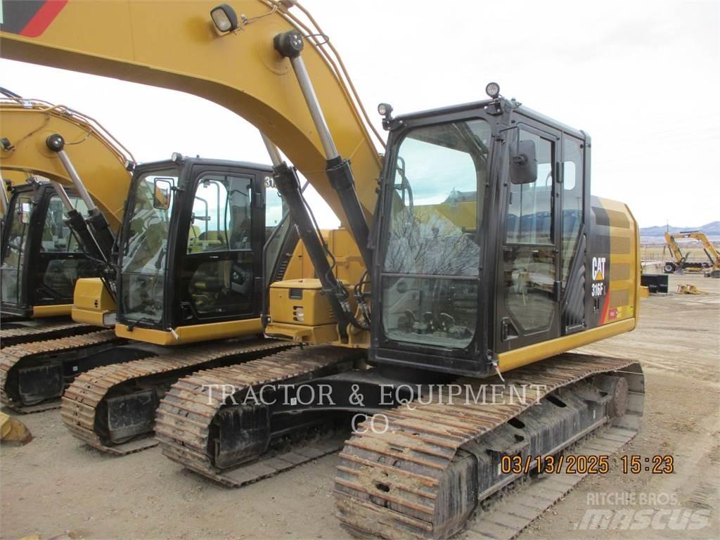 CAT 316F L Roomikekskavaatorid
