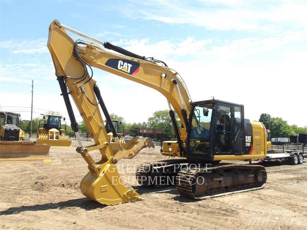 CAT 316FL Roomikekskavaatorid