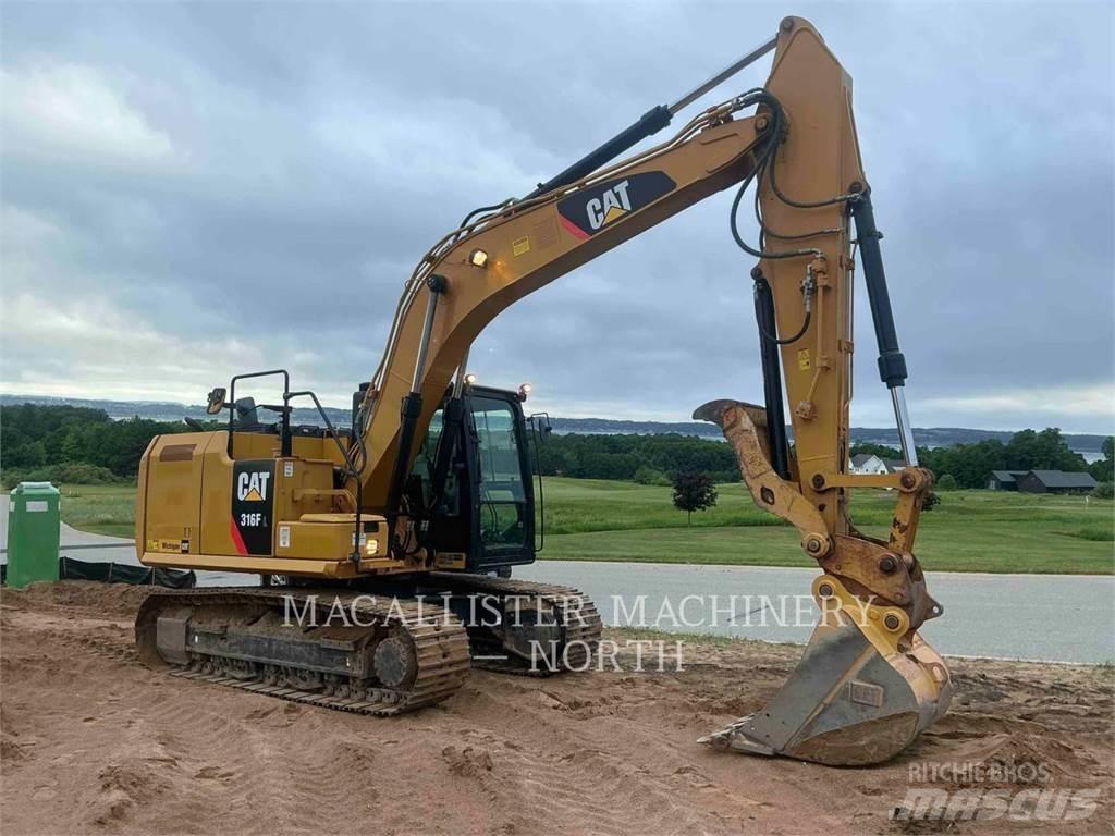 CAT 316FL TQ Roomikekskavaatorid