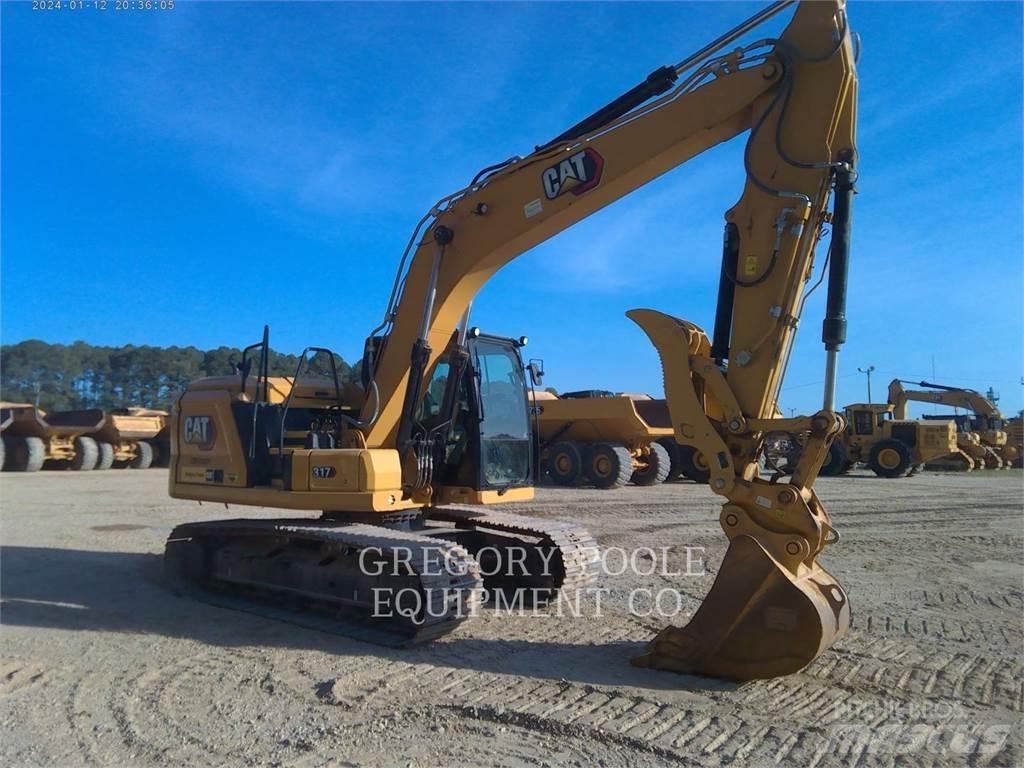 CAT 317-07 Roomikekskavaatorid