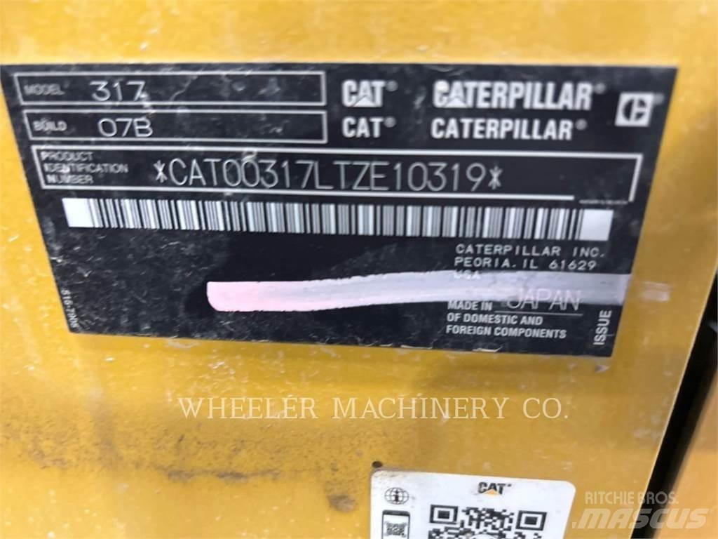 CAT 317 CF Roomikekskavaatorid