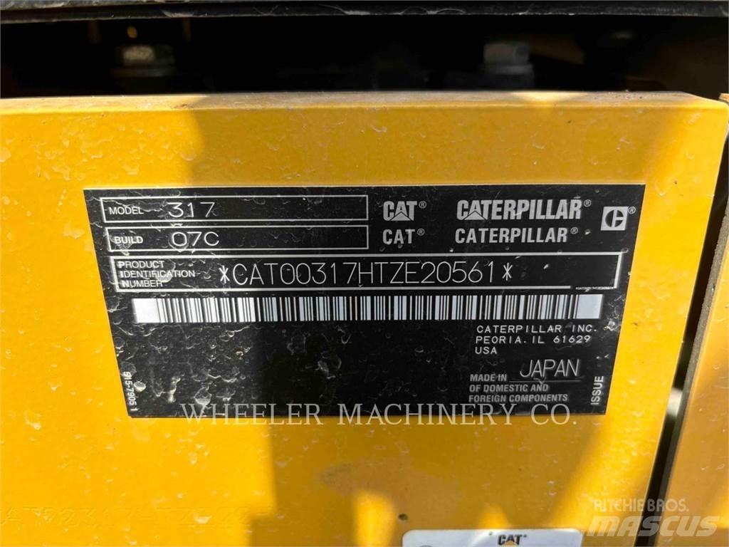 CAT 317 CF Roomikekskavaatorid