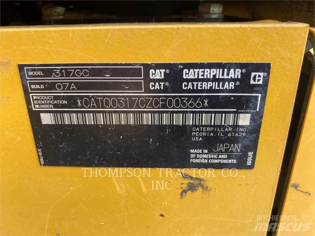 CAT 317 GC Roomikekskavaatorid