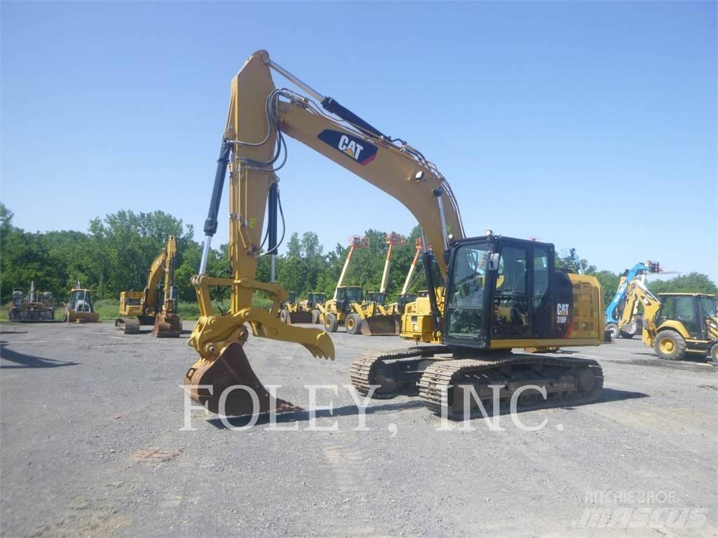 CAT 318FL Roomikekskavaatorid