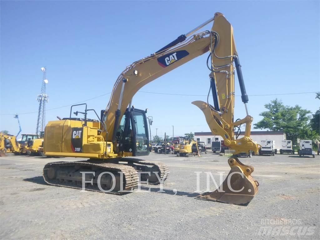 CAT 318FL Roomikekskavaatorid