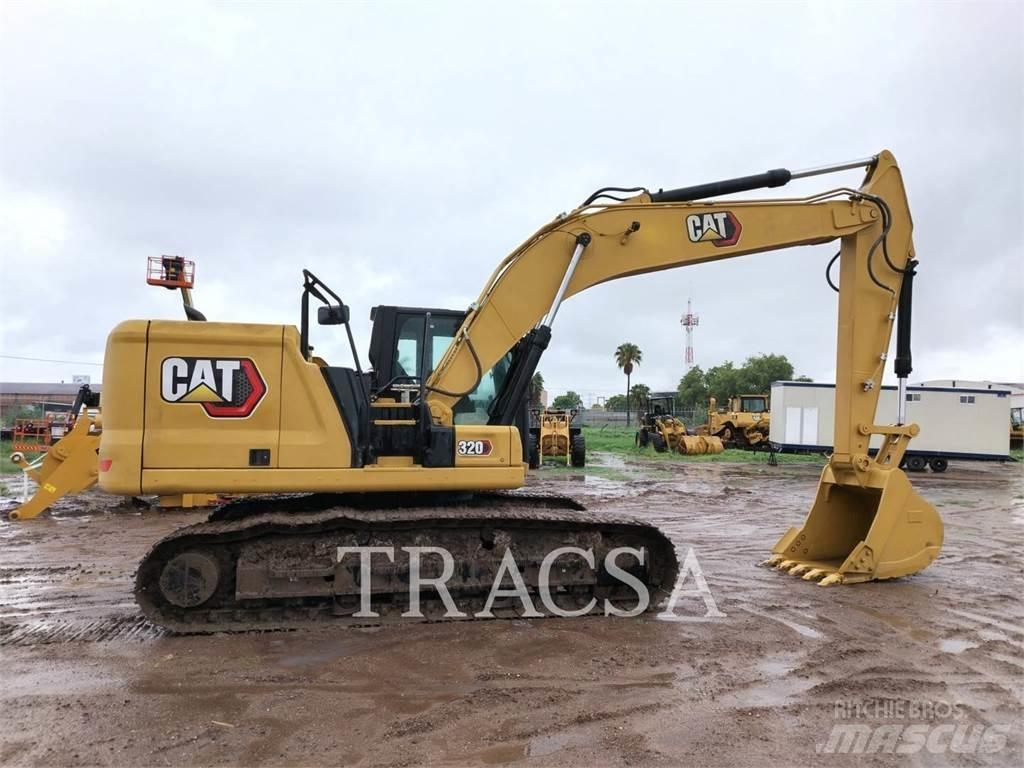 CAT 320 Roomikekskavaatorid