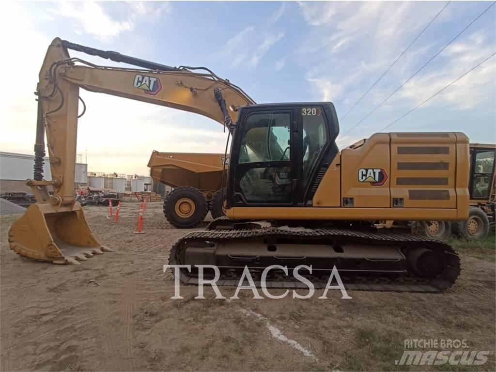 CAT 320 Roomikekskavaatorid