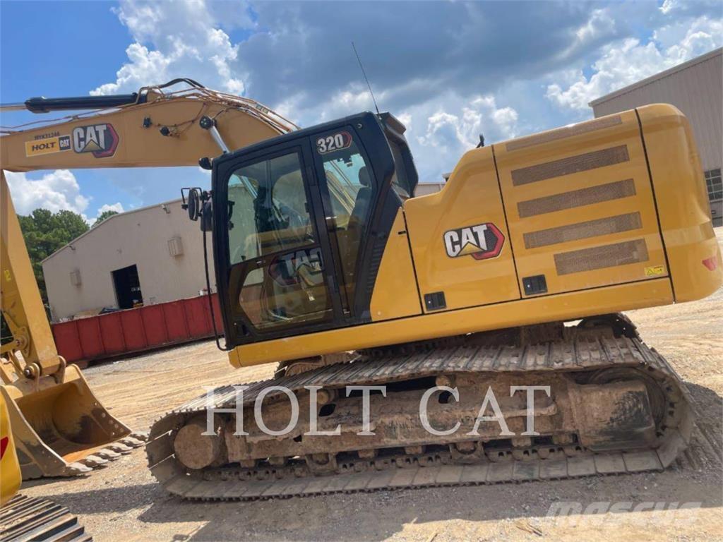 CAT 320 Roomikekskavaatorid