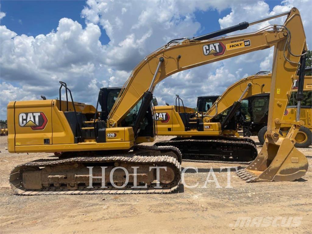 CAT 320 Roomikekskavaatorid