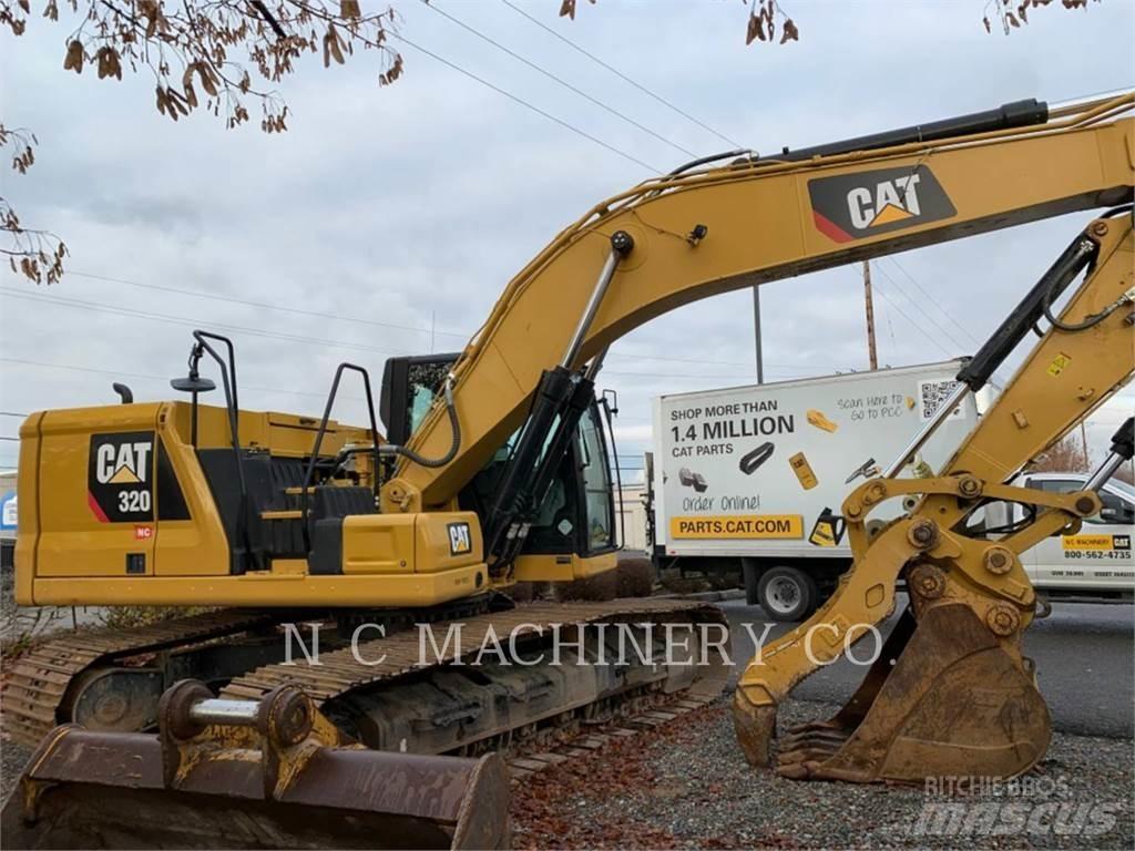CAT 320 Roomikekskavaatorid