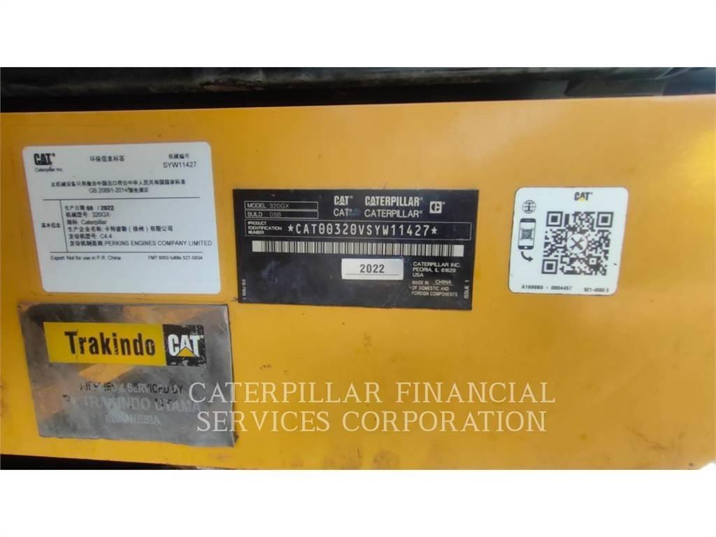 CAT 320-05GX Roomikekskavaatorid