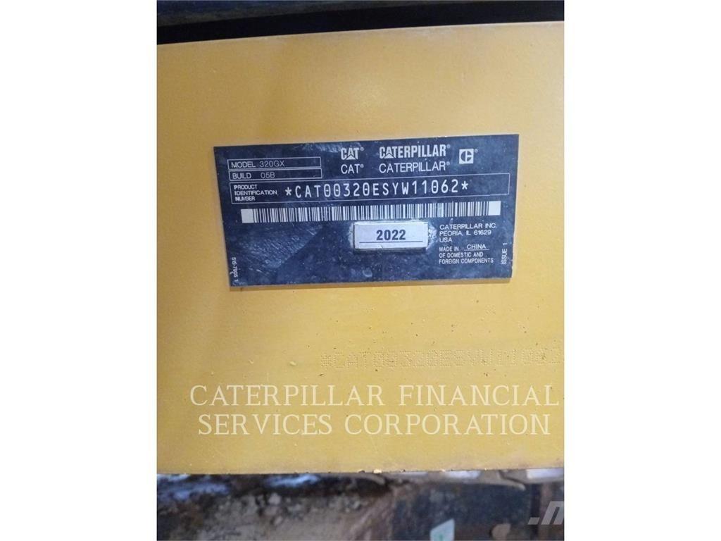 CAT 320-05GX Roomikekskavaatorid