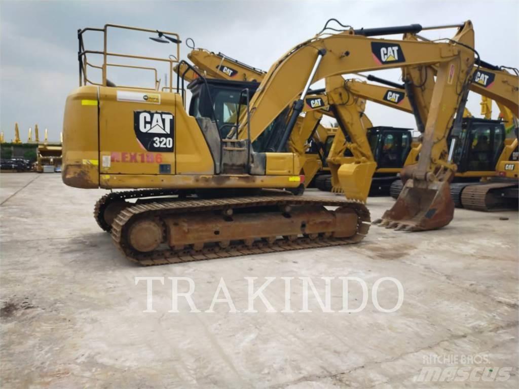 CAT 320-07 Roomikekskavaatorid