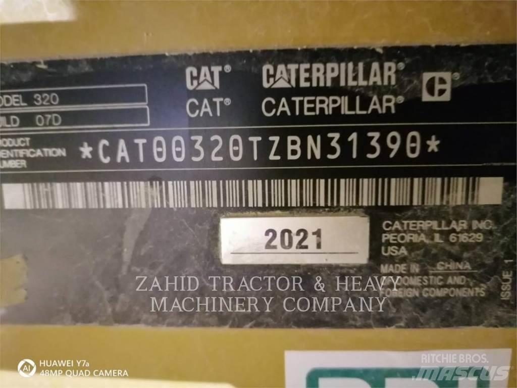 CAT 320-07 Roomikekskavaatorid