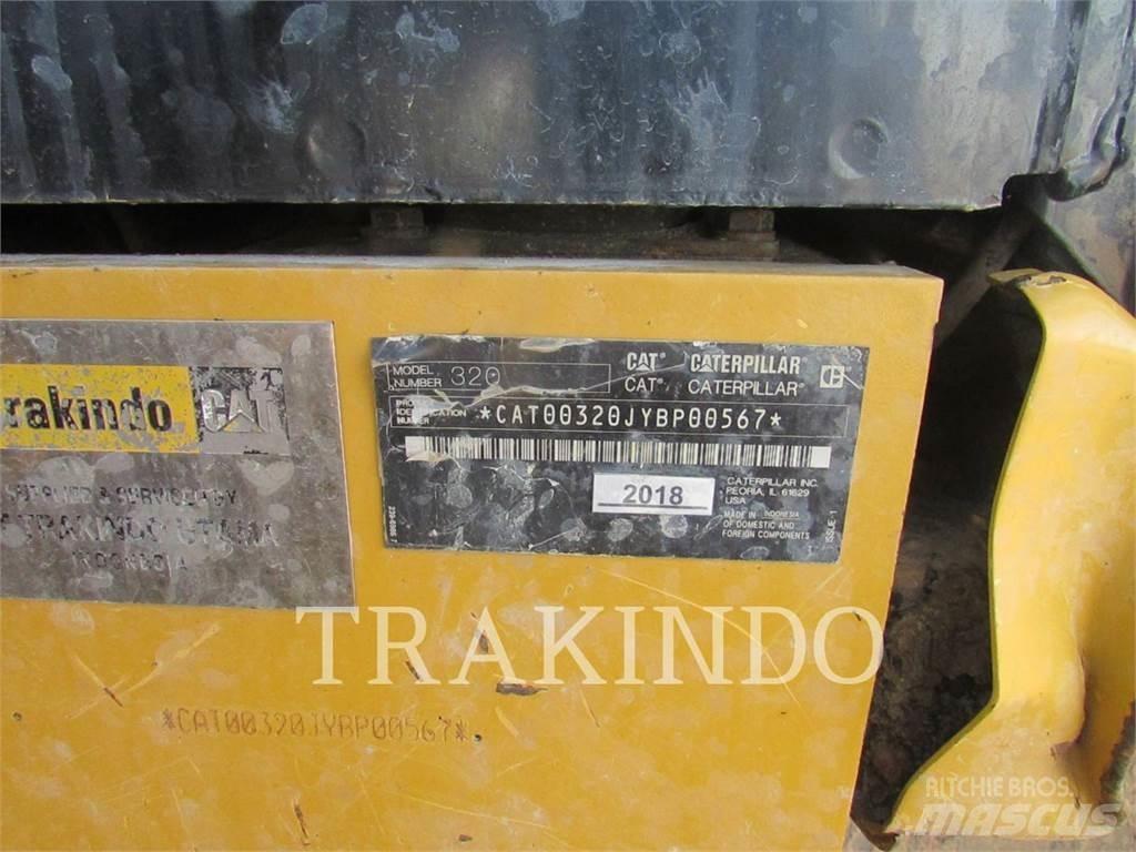 CAT 320-07 Roomikekskavaatorid