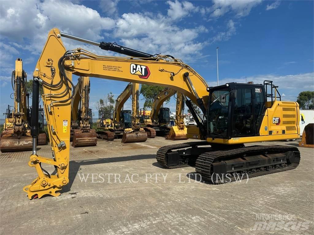CAT 320-07 Roomikekskavaatorid