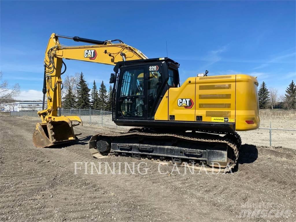 CAT 320-07 Roomikekskavaatorid