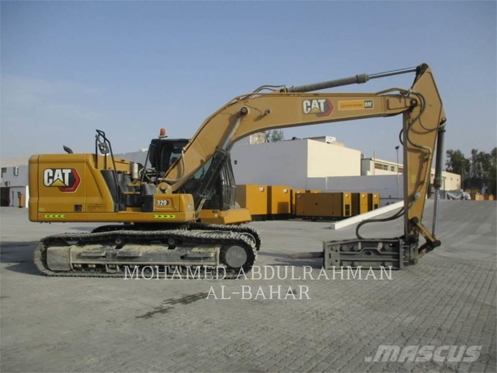 CAT 320-07 Roomikekskavaatorid