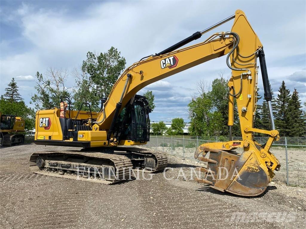CAT 320-07 Roomikekskavaatorid