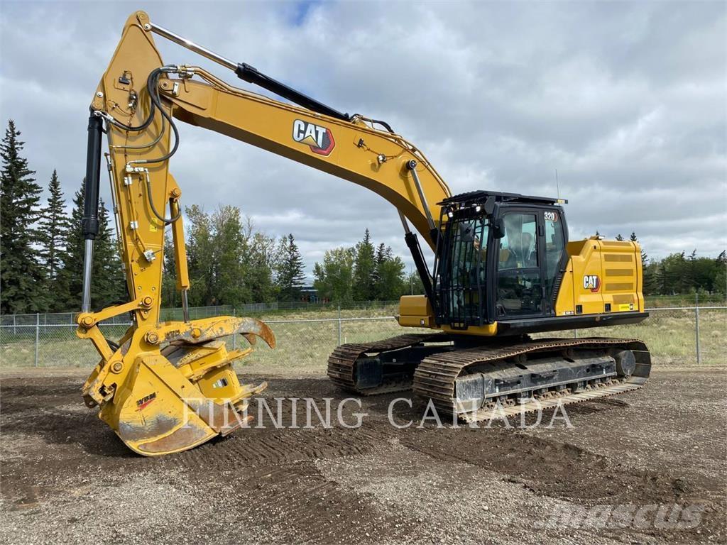 CAT 320-07 Roomikekskavaatorid