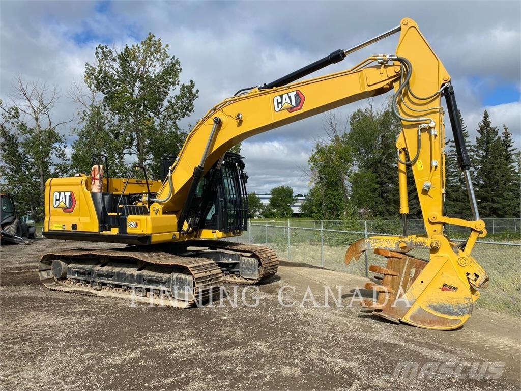 CAT 320-07 Roomikekskavaatorid
