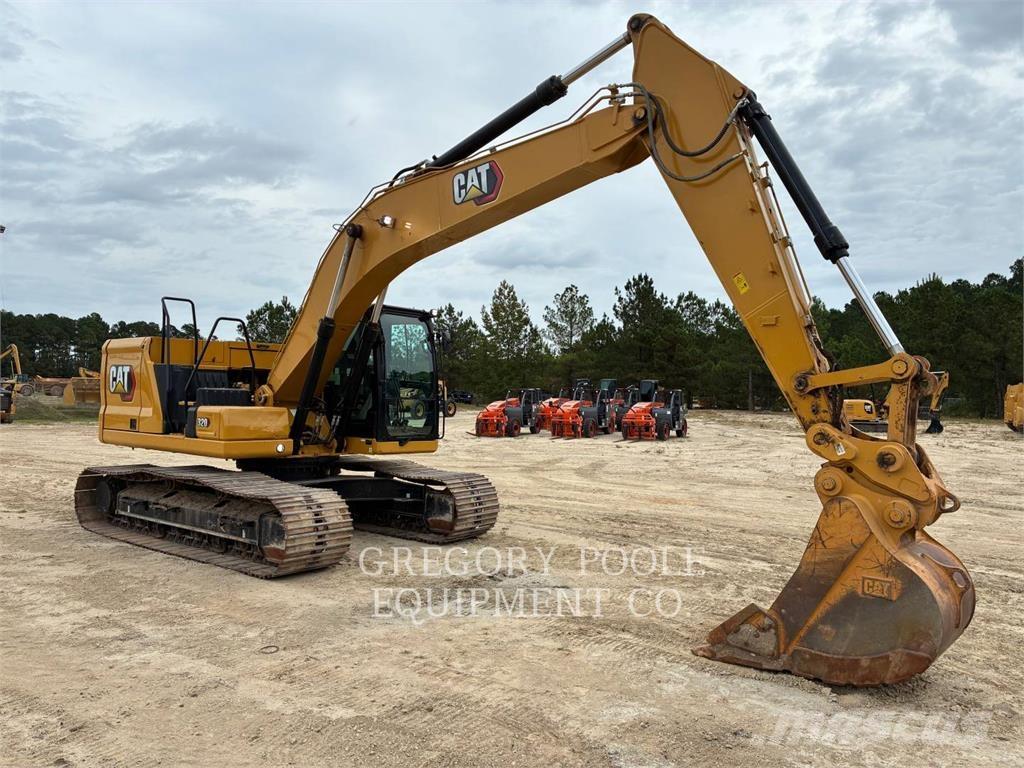 CAT 320-07 Roomikekskavaatorid