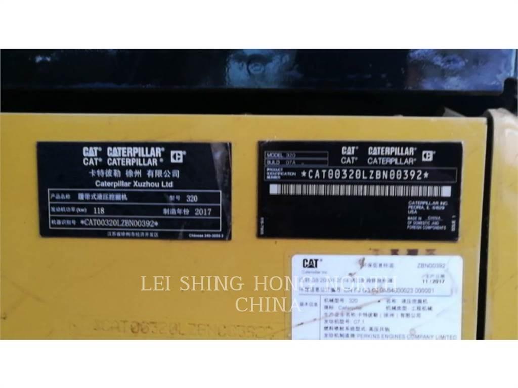 CAT 320-07 Roomikekskavaatorid