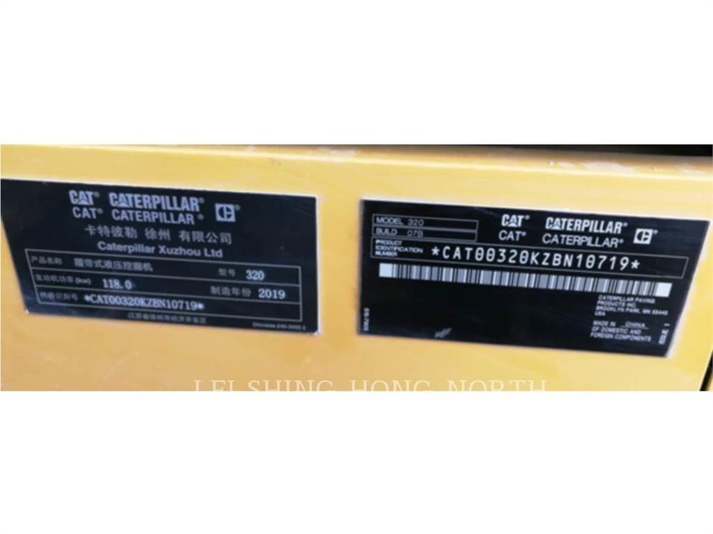 CAT 320-07 Roomikekskavaatorid