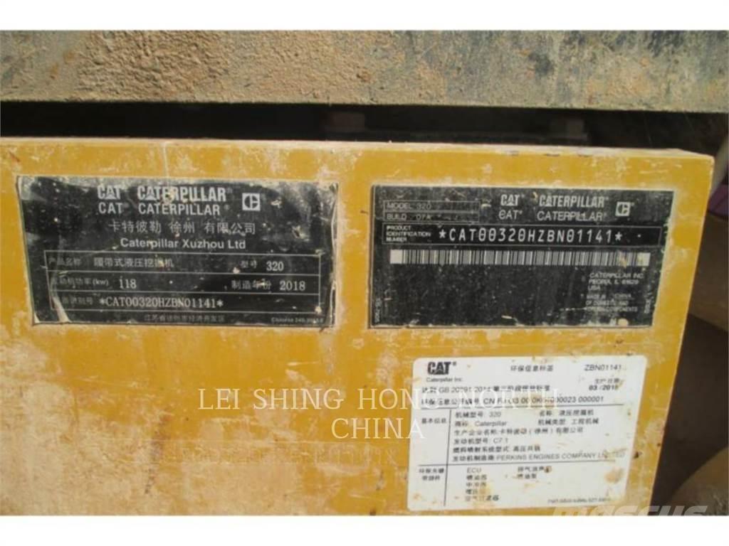 CAT 320-07 Roomikekskavaatorid