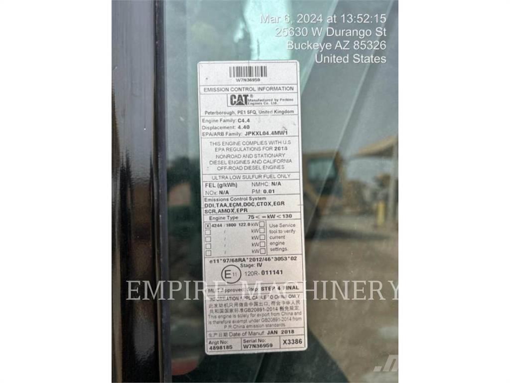 CAT 320-07 P Roomikekskavaatorid