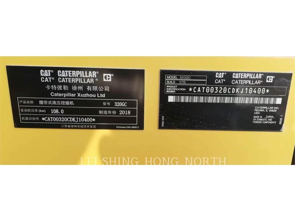 CAT 320-07GC Roomikekskavaatorid