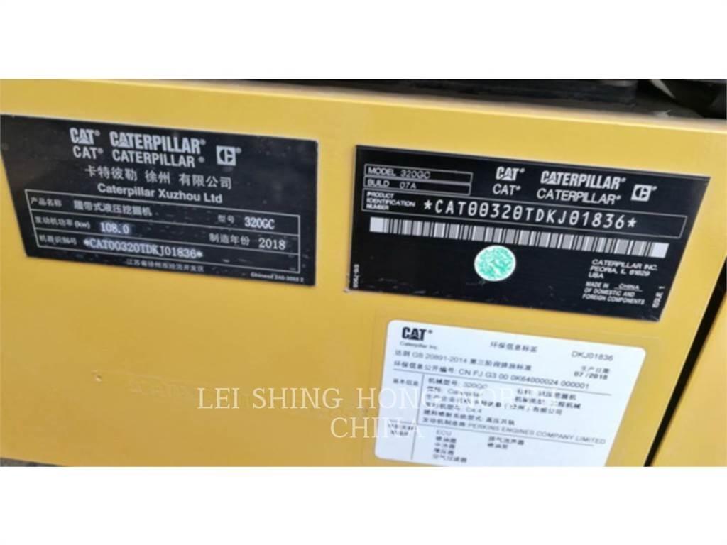 CAT 320-07GC Roomikekskavaatorid