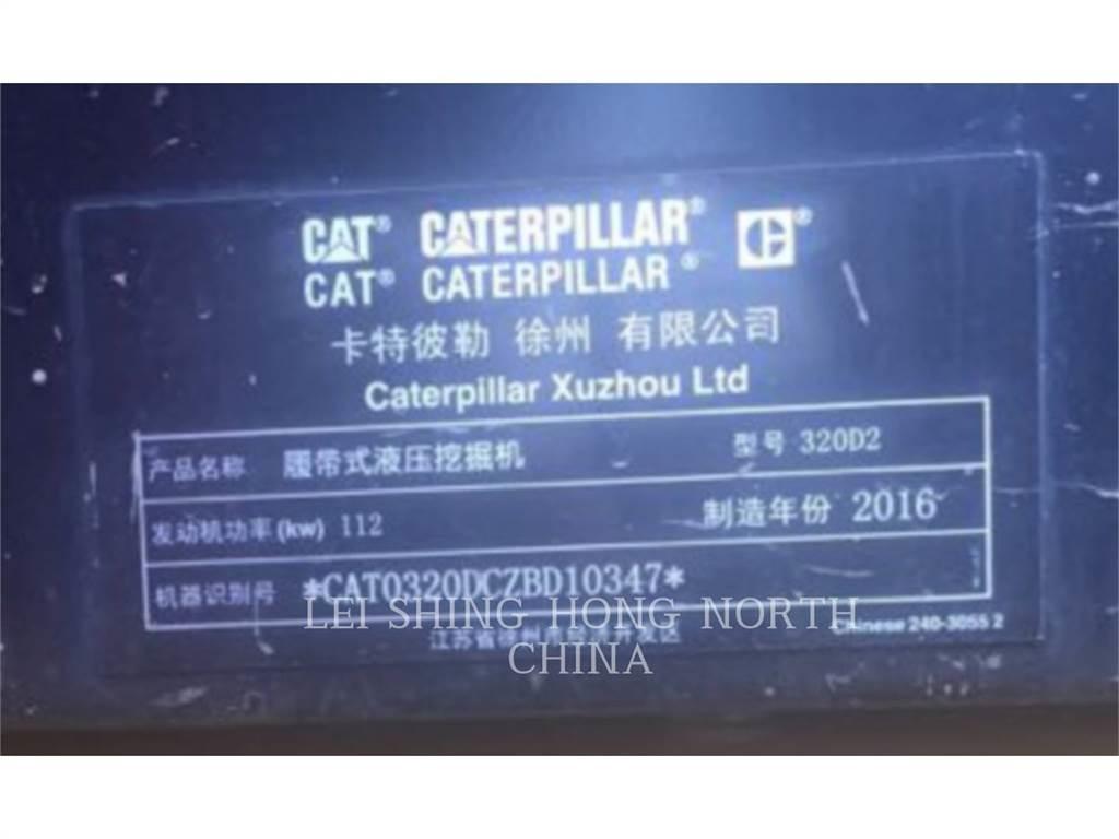 CAT 320D2 Roomikekskavaatorid