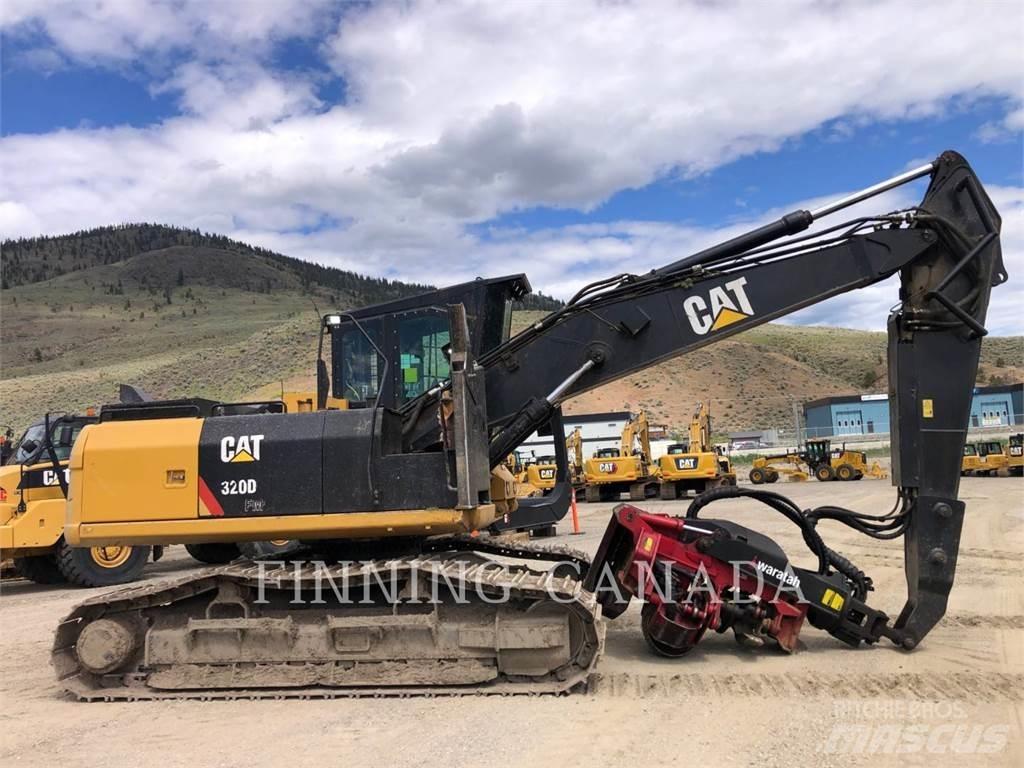 CAT 320D2 FM Metsaekskavaatorid