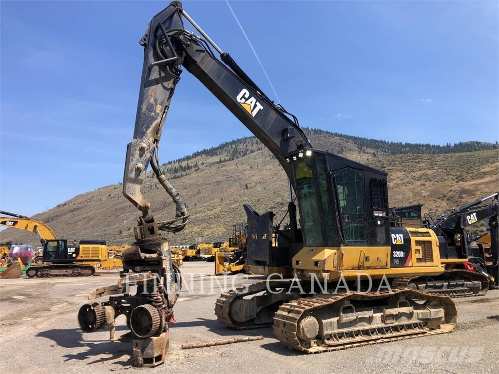 CAT 320D2 FM Metsaekskavaatorid