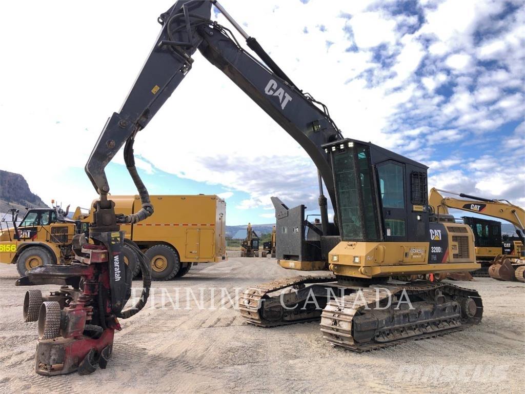 CAT 320D2 FM Metsaekskavaatorid