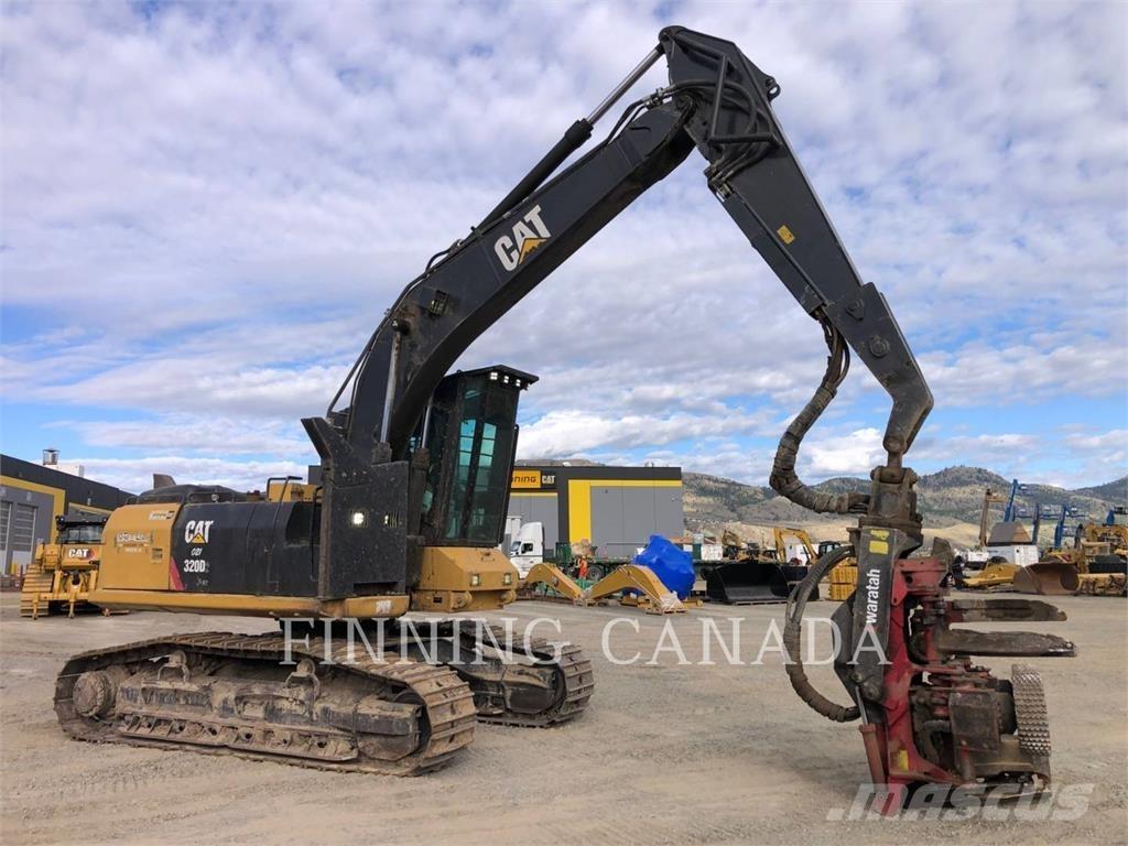CAT 320D2 FM Metsaekskavaatorid