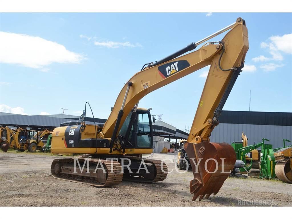 CAT 320D2GC Roomikekskavaatorid