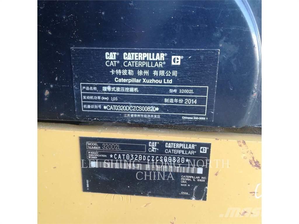 CAT 320D2L Roomikekskavaatorid