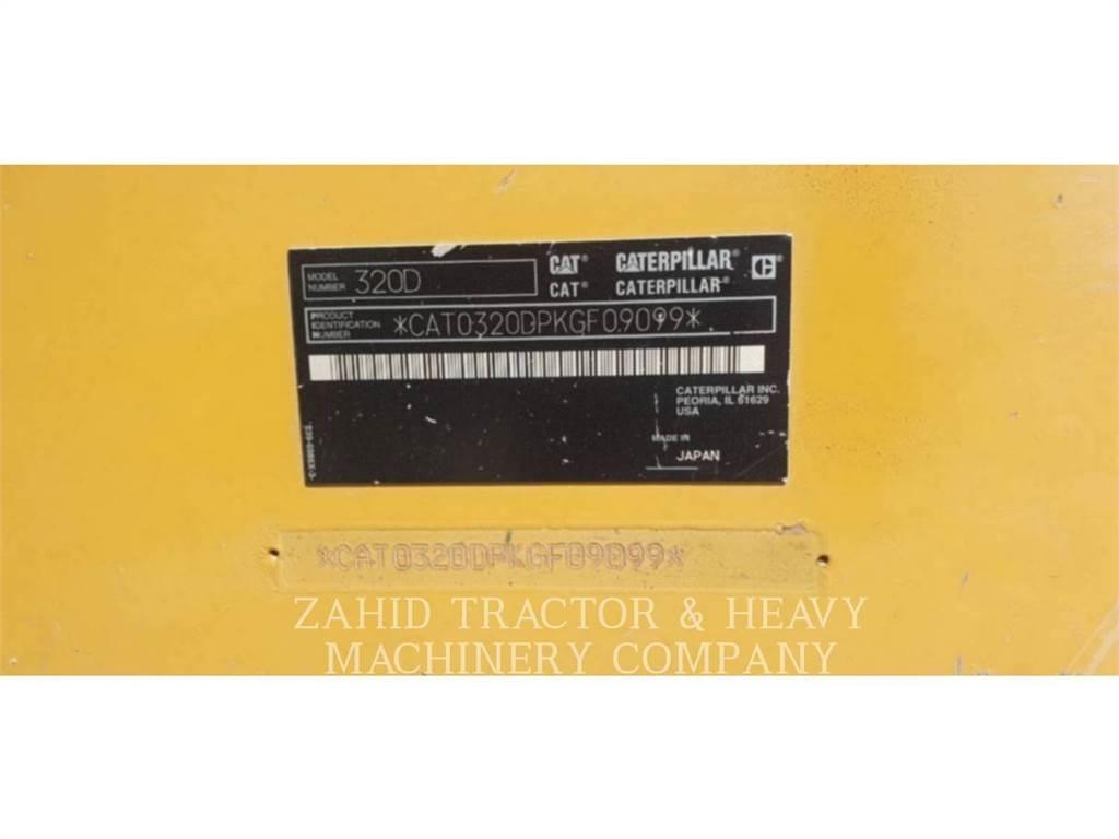 CAT 320DL Roomikekskavaatorid