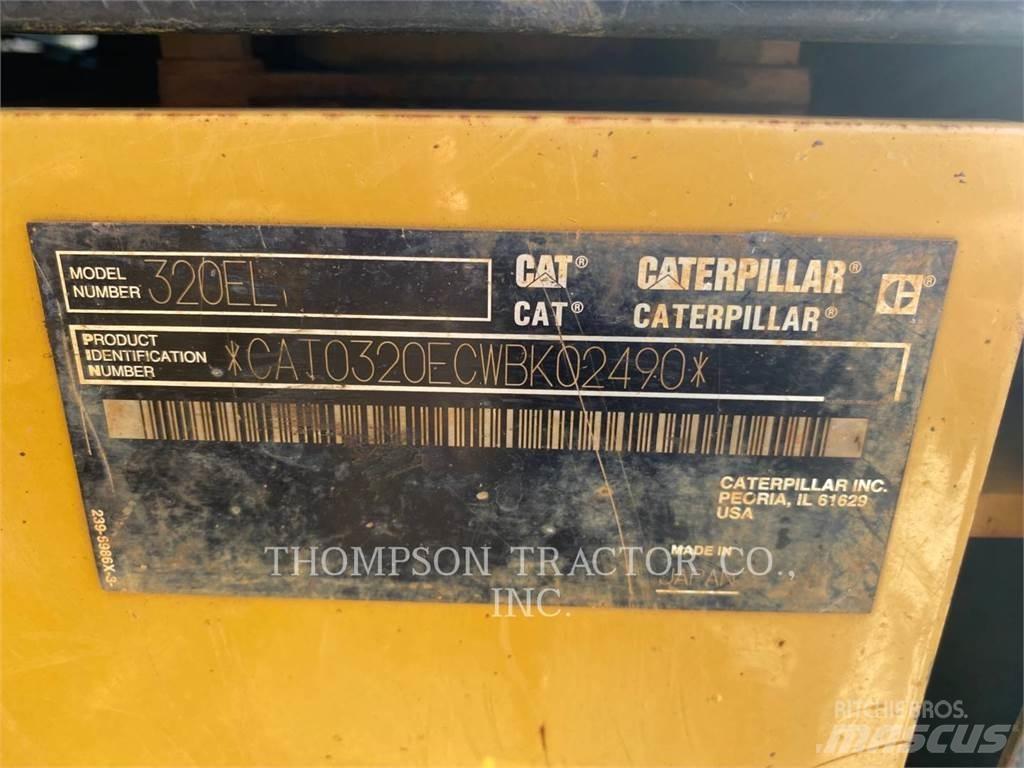 CAT 320EL Roomikekskavaatorid