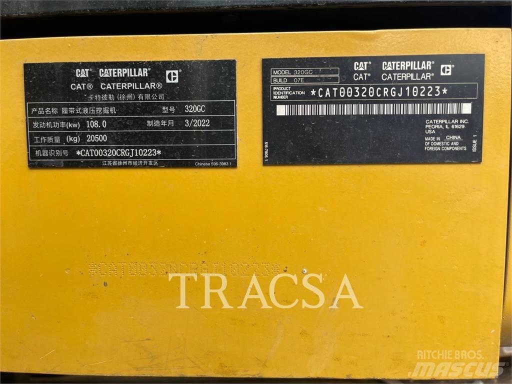 CAT 320GC Roomikekskavaatorid