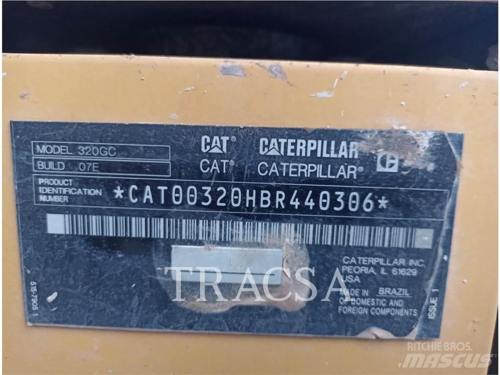 CAT 320GC Roomikekskavaatorid