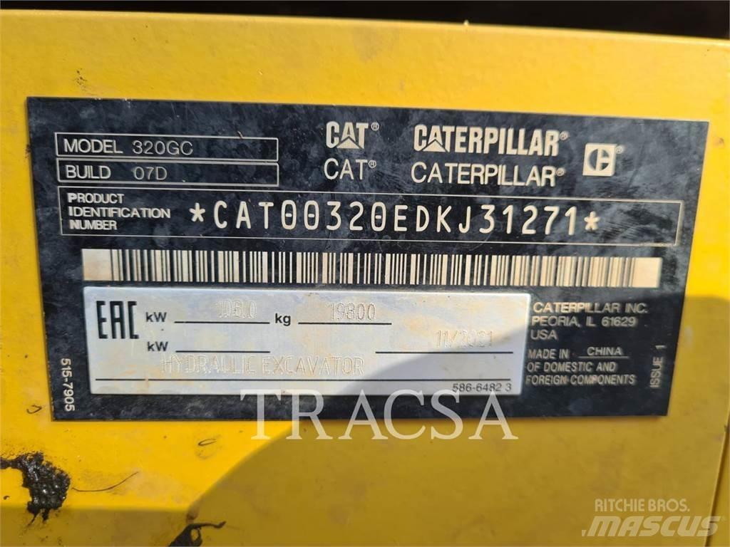 CAT 320GC Roomikekskavaatorid