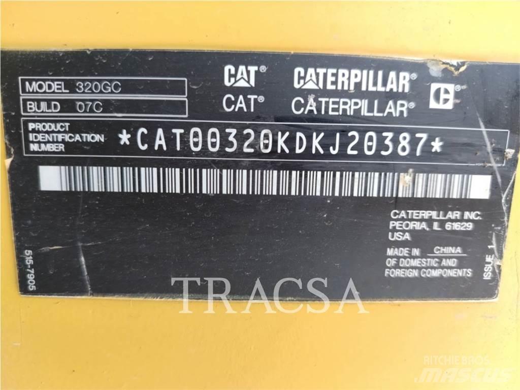 CAT 320GC Roomikekskavaatorid