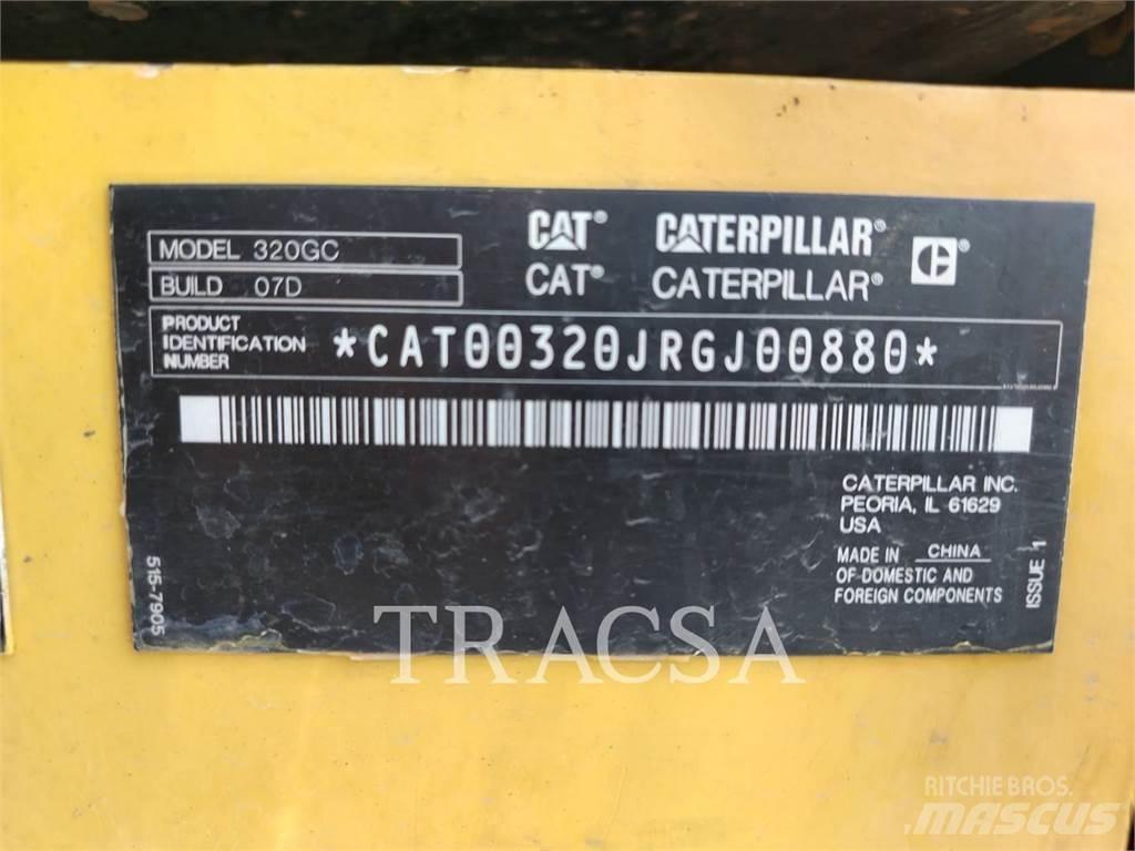 CAT 320GC Roomikekskavaatorid