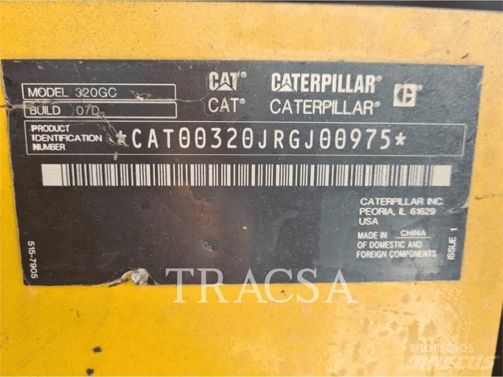 CAT 320GC Roomikekskavaatorid